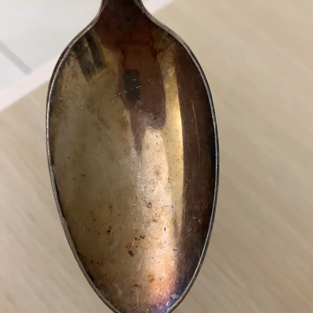 Vintage rogers  and son exquisite line of two silver spoons